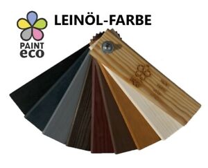 PAINT eco, Leinöl-Farbe für Innen und Außen, ohne chemische Zusätze.