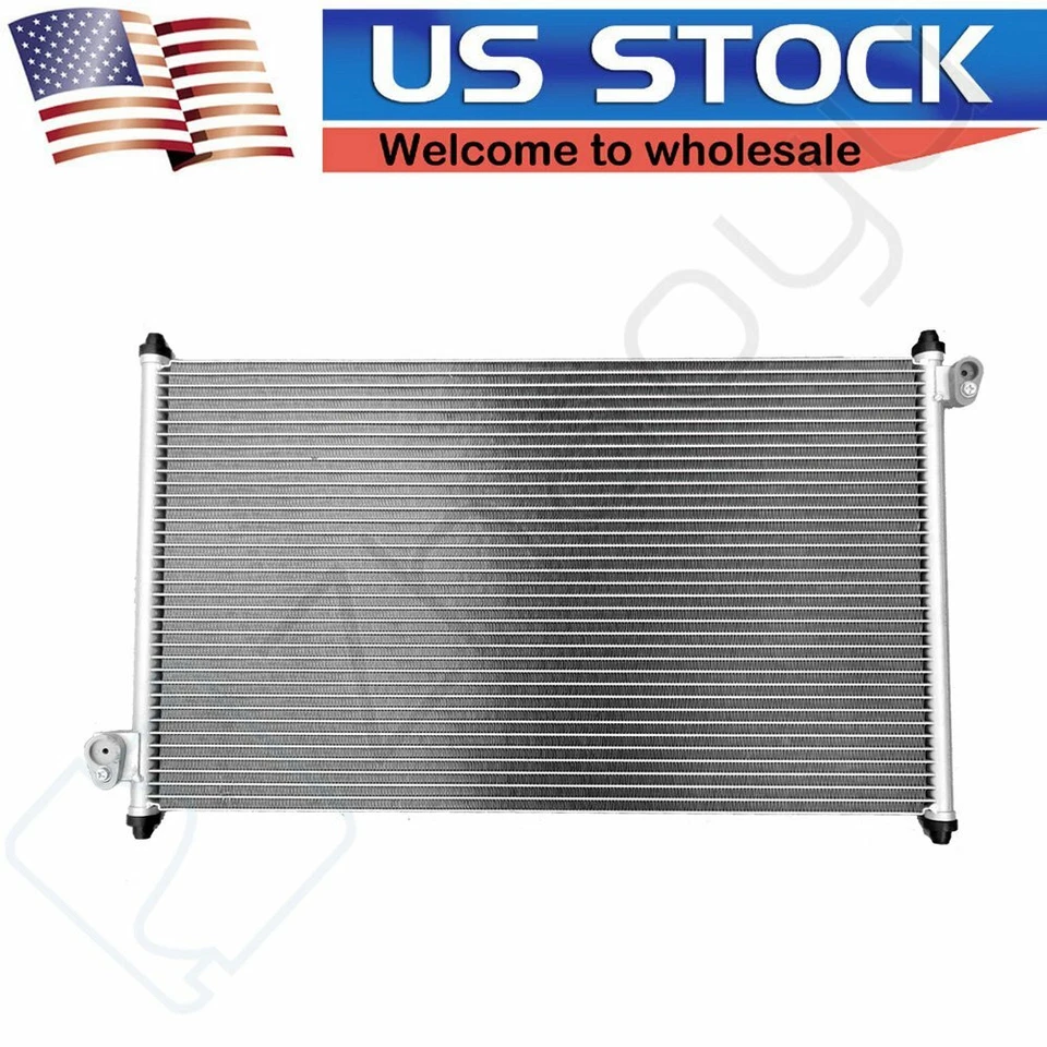 Brand New Aluminum Condenser for 1998-2002 Honda Accord 2.3L L4 Fits AC4900 - Image 1 of 3