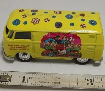 VW Microbus Diecast Promo Campbell's Soup 100th  LLEDO England - Image 1 of 4
