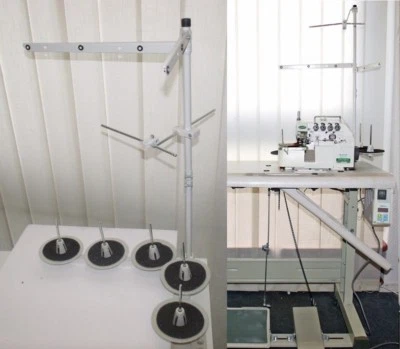 Neu Garnrollenständer Garnständer für Nähmaschine Overlock Coverlock 5 Garn - Bild 1 von 2