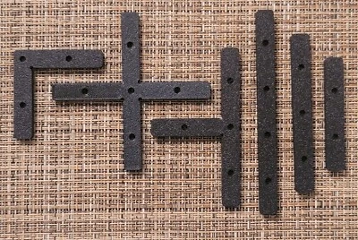 WILLOWCREEKGRAPHICS XTool F1 (Original) Laser Bracket Assortment Mount Set With Fasteners (Black)