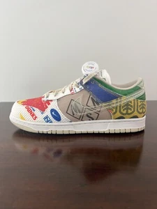New DA6125-900 Men’s US Size 10.5 - Nike Dunk Low City Market 2021 - Picture 1 of 3