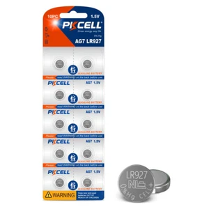 10x LR927 SR927W 395 399 AG7 195 1.5V Alkaline Watch Battery Button Cell PKCELL - Picture 1 of 5