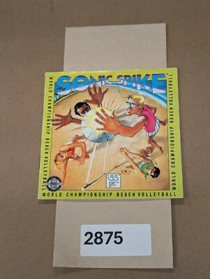 Sonic Spike - Turbo Grafx - Manual Only **NO GAME! - Image 1 of 2