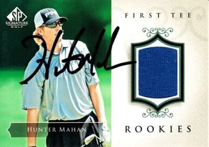 Hunter Mahan autograph signed 2004 SP Signature golf tournament worn shirt card - Picture 1 of 1