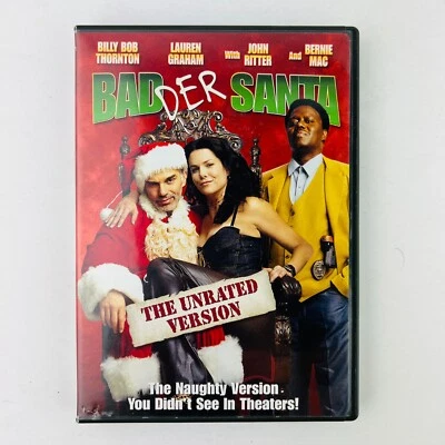 Badder Santa (Unrated Widescreen Edition) DVD Billy Bob Thornton, Bernie Mac - Image 1 of 2