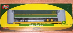HO ATHEARN 7737 50' FLAT CAR WITH 45' TRAILER JOHN DEERE 60242 - Picture 1 of 1