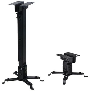 Soporte de montaje universal para proyector de techo LCD DLP inclinable extensible 44 libras - negro - Imagen 1 de 8