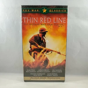 The Thin Red Line VHS Sealed War Movie - George Clooney Sean Penn John Cusack + - Picture 1 of 11