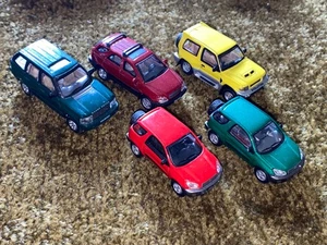 CARARAMA 1/72 -00 Gauge AWD & 4WD cars Range Rover, Pajero, RAV4 & LexusRX300 x5 - Picture 1 of 19