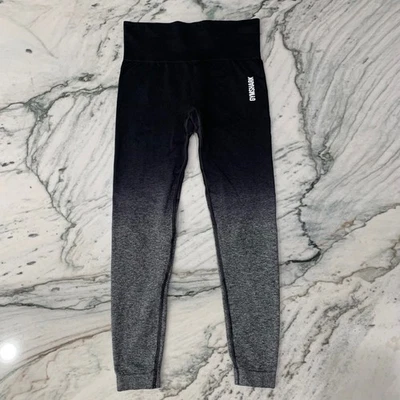 Gymshark Ombre Leggings Sin Costuras Entrenamiento Cintura Alta Atlético Para Mujer XS Foto 1 de 4