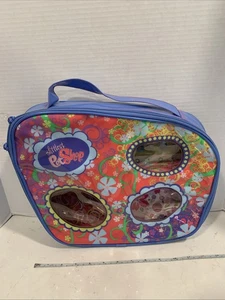 Authentic Littlest Pet Shop LPS Blue Houselike Carrying Case Windows MINT  - Picture 1 of 5
