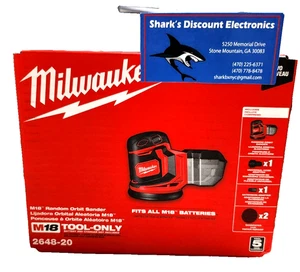 Milwaukee 2648-20 M18 Random Orbit Sander -NEW - FREE SHIPPING - Bild 1 von 3