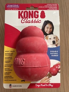 KONG Classic Dog Treat Chew Toy - Red Extra Large - Picture 1 of 1