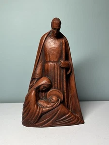 Cerámica Grial Ohio Estatua/Escultura Sagrada Familia Belén 12.5" - Imagen 1 de 10