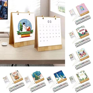 2026 New Desk Calendar DIY Hand Drawn Digital Oil Painting Creative Ornaments - Picture 1 of 31