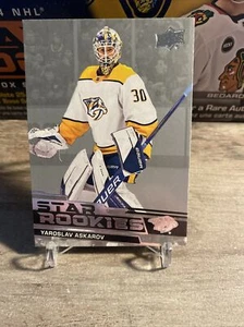 🔥📈2023-24 Upper Deck Hockey Star Rookies Yaroslav Askarov 10 Predators RC Card - Picture 1 of 2