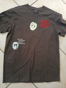 Friday The 13th X Shoe Palace Jason Voorhees T Shirt Mens SMALL NEW WITH TAGS - Picture 1 of 9