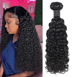 Water Wave Human Hair Bundles Deep Wave Wet And Wavy Bundles - Picture 1 of 6