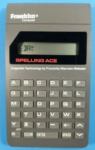 Vintage Franklin Spelling Ace SPELL CHECKER Crossword Electronic Model PS-99  - Picture 1 of 8