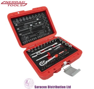 NERRAD TOOLS 37 PIEZAS 1/4" JUEGO DE BROCAS Y TOMAS DE ACCIONAMIENTO - NT6400 - Imagen 1 de 1