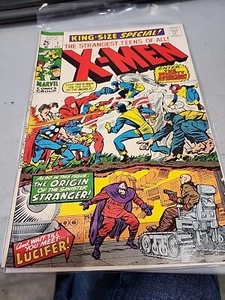 X-Men King-Size Special #1 Avengers vs X-Men Origin Stranger 1970 Jack Kirby G - Picture 1 of 24