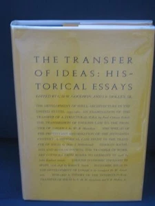 The Transfer Of Ideas: Historical Essays (1968), Goodwin and Holley eds. HC/DJ - Imagen 1 de 2
