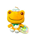 Pickles The Frog Orange Nakajima Mascot 5" Keychain from SK Japan keyring Toy