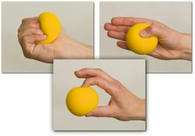 Russka Hand Gymnastik Ball Handtrainer Fingertrainer Antistress Ball Knetball - Bild 1 von 2