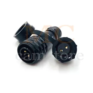SA12 WEIPU 2pin Aviation Plug+Socket Cable Connector, IP67 Industrial Connector - Picture 1 of 7