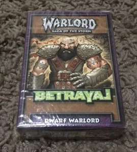 Sealed CCG Warlord Saga of the Storm Betrayal set Starter Deck- Dwarf Warlord - Picture 1 of 2