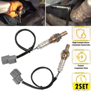 4PCS Upstream & Downstream Oxygen O2 Sensors For 1997-2001 Honda CR-V LX 2.0L US - Picture 1 of 12