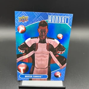 2023-24 Upper Deck DC Annual Blue #21 Mister Terrific - Picture 1 of 2