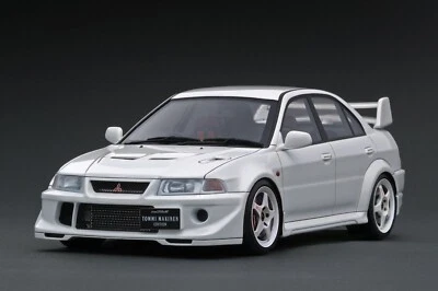 Ignition Model Mitsubishi Lancer Evolution VI GSR T.M.E(CP9A) White 1/18. IG3683 - Immagine 1 di 3