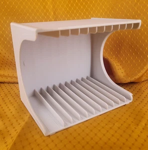 Organizador de Disco Compacto Capacidad 12 CD Alpha Vintage Años 90 Hecho en EE. UU. Blanco/Beige - Imagen 1 de 12