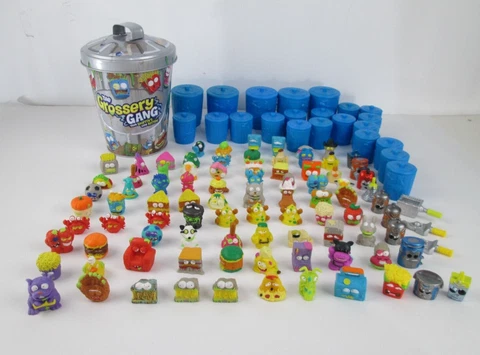 Grossery Gang Trash Pack LOT  Garbage Trash Cans Figures Moose Toys Cover