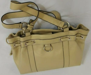 MONDANI New York Handbag Light Yellow Gold Size Medium Purse - Picture 1 of 12
