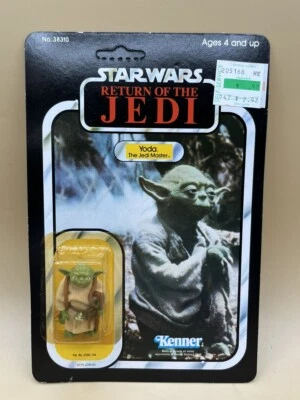 1983 KENNER STAR WARS RETURN OF THE JEDI RARE YODA THE JEDI MASTER NIB - Image 1 of 3
