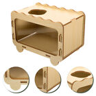  Wooden Hamster Hideout House Small Animals Rabbit Toys for Bunnies