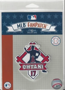 Shohei Ohtani Pitching Logo Patch Official Size MLB 3" x 3 1/2" Pkg #17 Angels - Picture 1 of 1