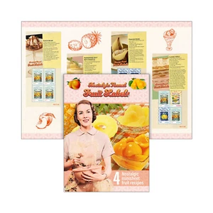 Australia - Nostalgic Tinned Fruit Labels Minisheet Collect (Limited, Numbered!) - Picture 1 of 5