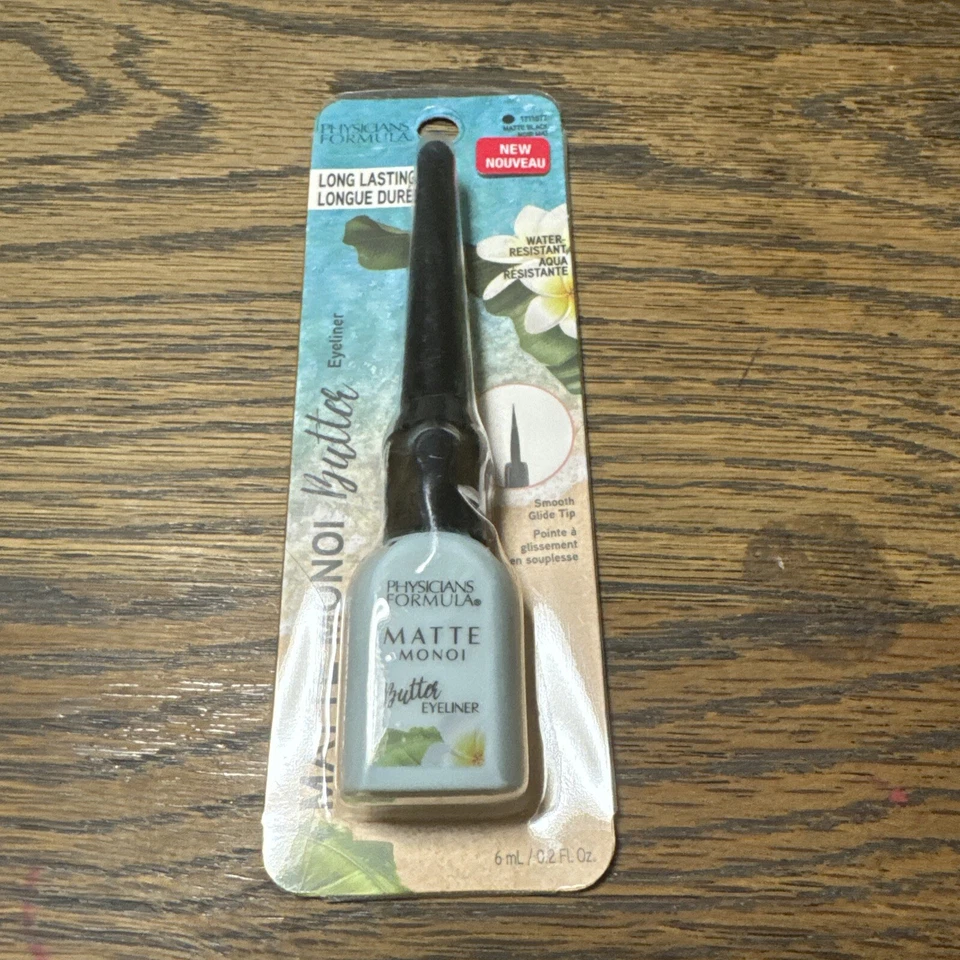 Matte Monoi Butter, Eyeliner, Matte Black, 0.2 fl oz (6 ml)PF 1711877. Brand New - Image 1 of 2