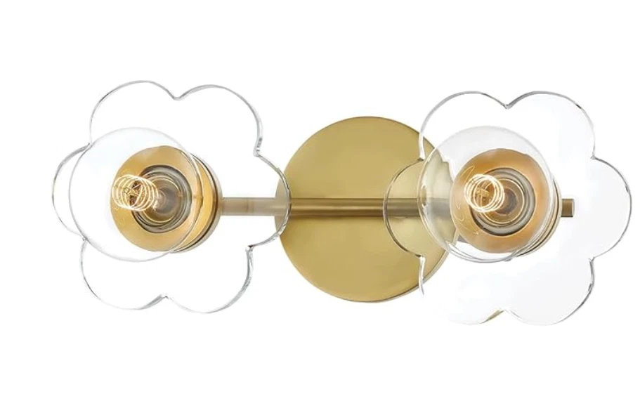 Mitzi H357302-AGB Alexa - 2 Light Bath and Vanity Light - Image 1 of 1