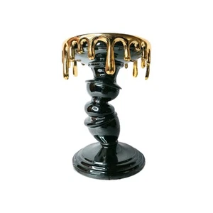 Melting Pillar Drips Gold~ Candel Holder by Bath & Body Works 2021 New. *Read - Picture 1 of 7