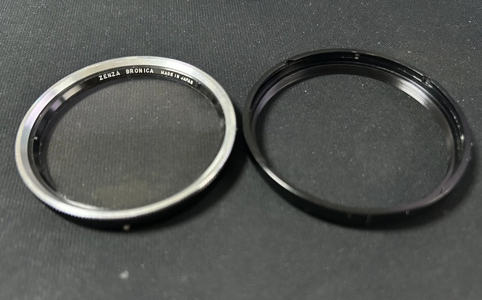 [Exc+5] Zenza Bronica 67mm Filter Series VIII SL39.3C (UV) w/ Ring From JAPAN - Image 1 of 4