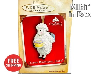 Hallmark 2004 Happy Birthday Jesus Lamb Ornament MIB DaySpring Christian Gift - Picture 1 of 4