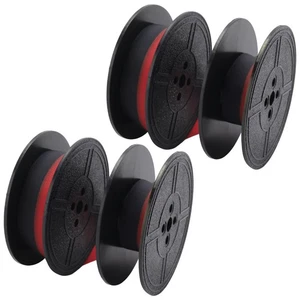 2X(Typewriter Ribbon Twin Spool Typewriter Ribbon Red and Black Twin Spool9084 - Photo 1/15