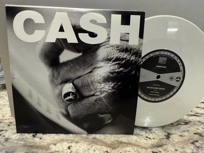 JOHNNY CASH, THE MAN COMES AROUND  LTD 7" SINGLE WHITE  RSD 2015 NEW UNPLAYED - Image 1 of 4