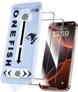 Screen Protector for iphone Pro Max 16, Airbag Edge Protection, HD Clarity Te... - Picture 1 of 7
