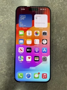 Apple iPhone 15 Pro Max A2849 MU663LL/A 256 Go BlackTi - Photo 1 sur 14